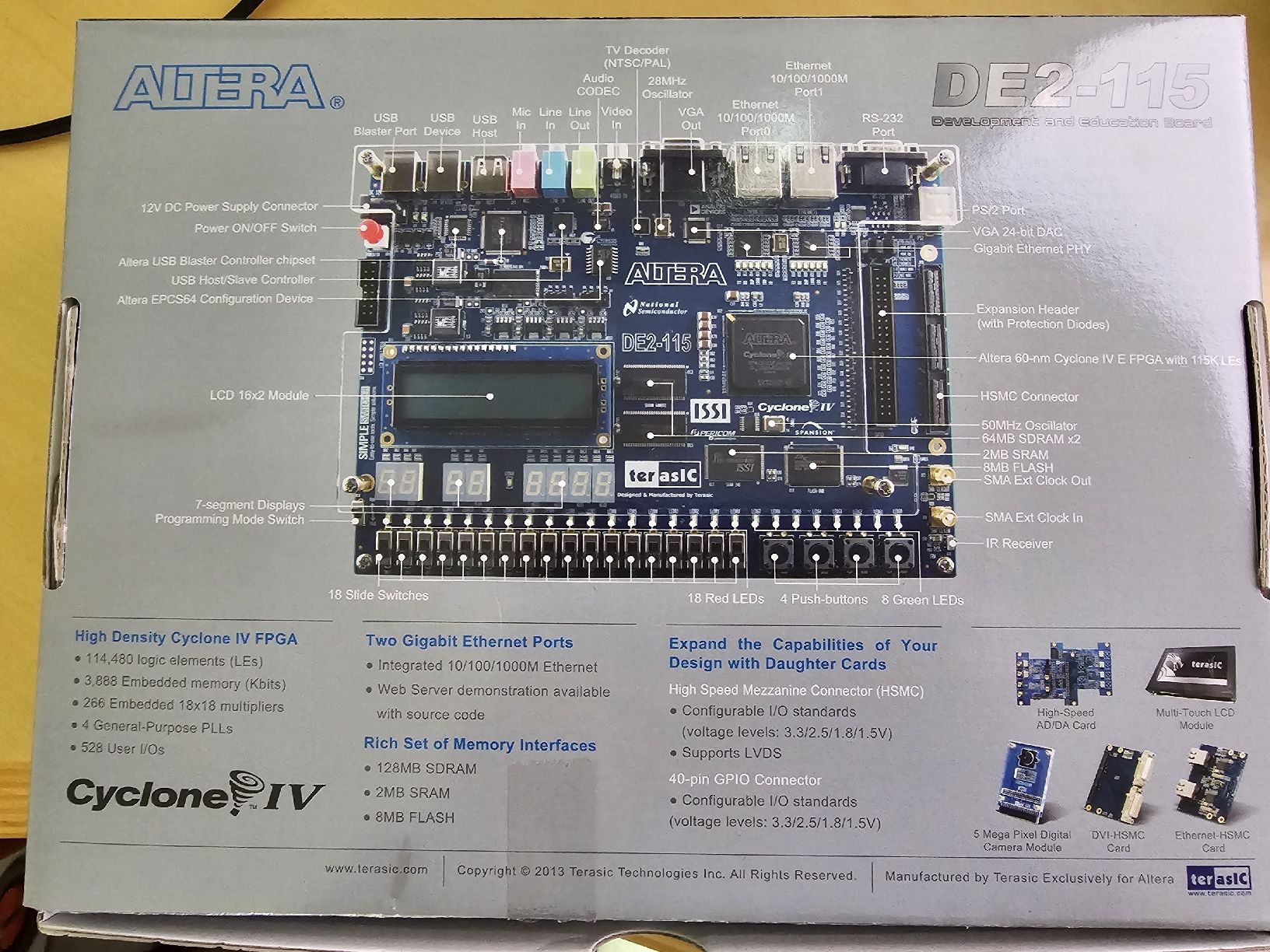 Intel Componenti elettronici: Altera DE2-115 Development Board - Cyclone IV FPGA🔥 – Nuovo (secondo la descrizione) da Schlieren venduto da fabischn 2