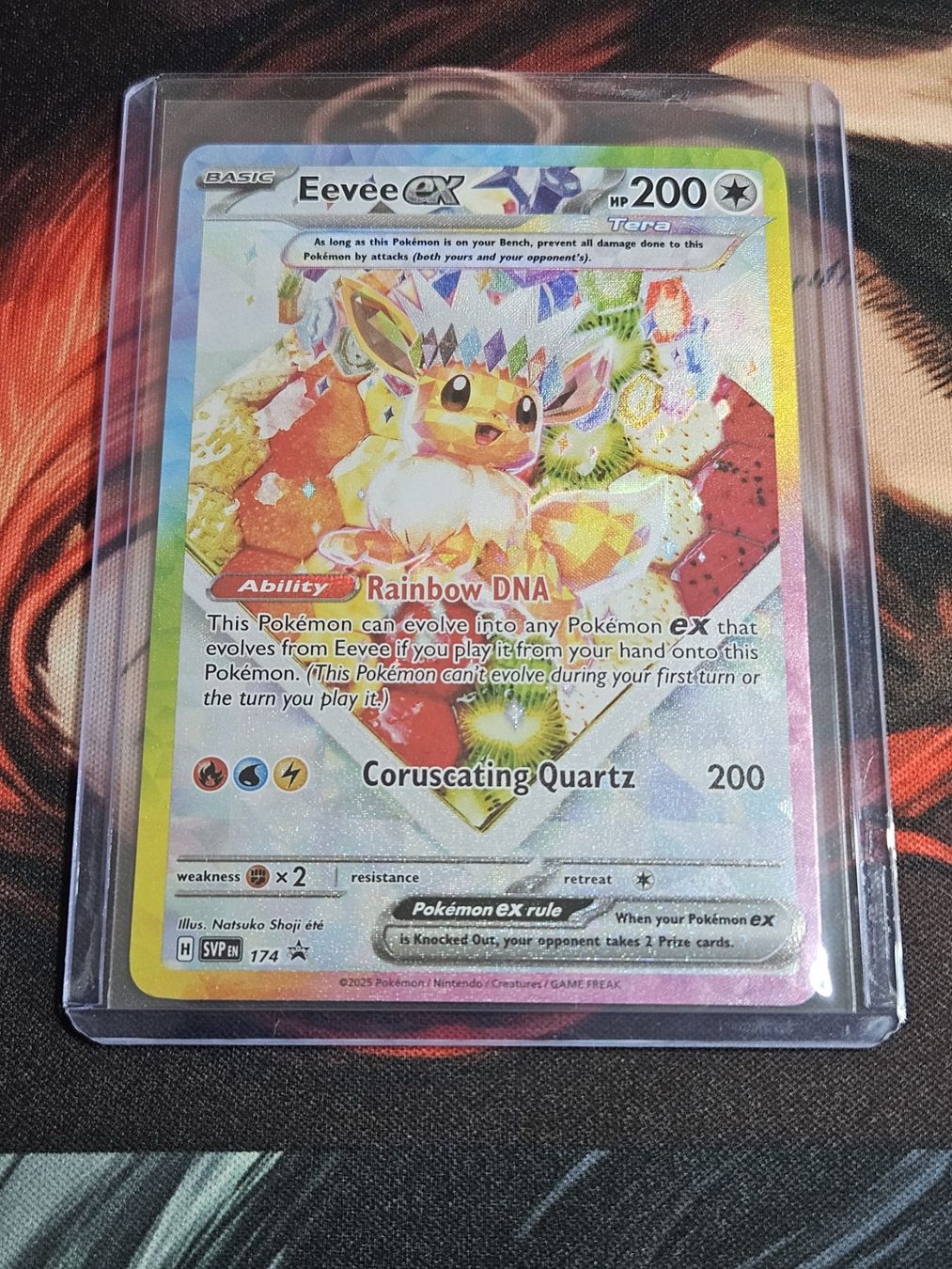Pokémon Carte collezionabili: Pokemon Tcg Eevee Promo Full Art Eng Prismatic Evolution – Usato da Lugano venduto da NICKSTORE