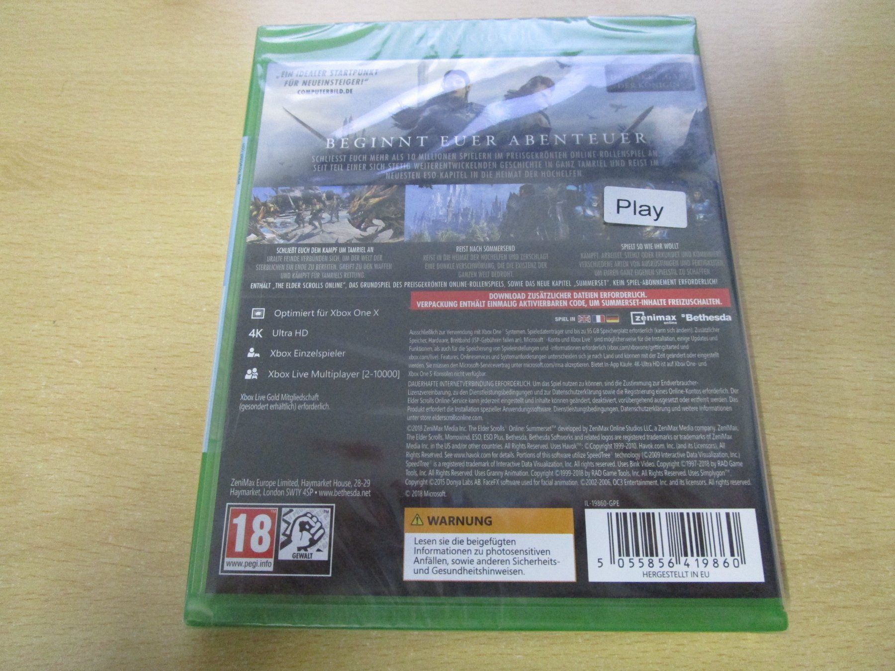 Microsoft Giochi: The Elder Scrolls Online Summerset Xbox One Neuware X1 – Nuovo e nell'imballaggio originale da Goldau venduto da agestuffer 1