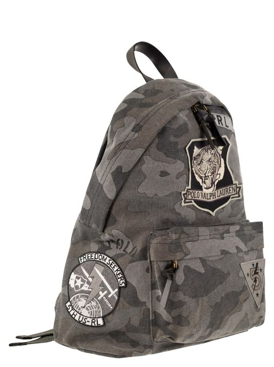 Ralph Lauren Zaini: Polo Ralph Lauren Rucksack mit Camouflage-Print – Nuovo e nell'imballaggio originale da Biel/Bienne venduto da Beat39 3