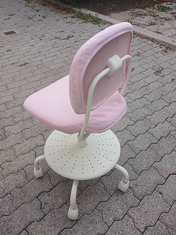 Sedie: Chaise IKEA VIMUND rose – Usato da Versoix venduto da Jwlalos 1