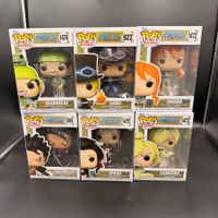 Funko Pop! One Piece 6er Set Luffy Sabo Sanji Nami Usopp
