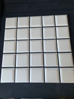 Set von 25 Feller Edizio DUE, UP Leerdose Blindabdeckung