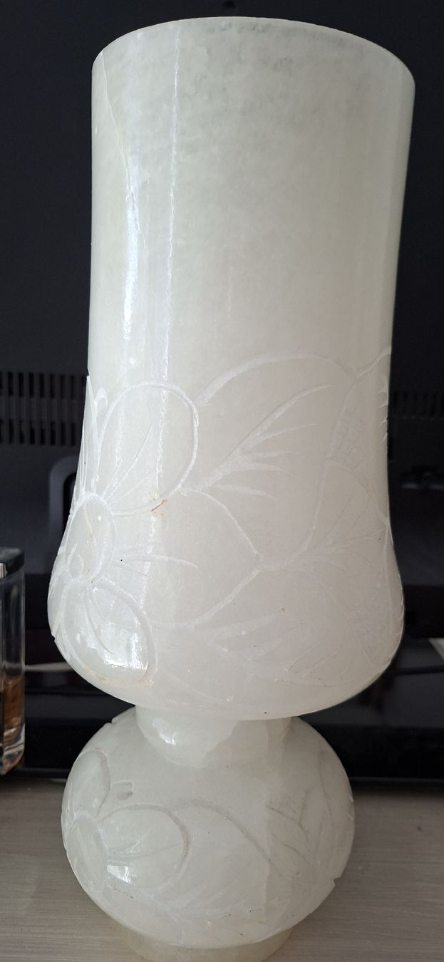 Lampade: Alabaster Lampen set 1970 – Usato da Meinisberg venduto da MartinaM1972 1