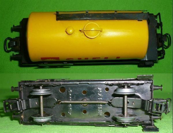 Modellini di ferrovie: DB Kesselwagen SHELL 112-6 1965-73 glg** – Usato da Winterthur venduto da Ricardo211 2