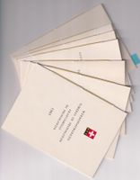 1965 Lot 7 Faltblatt 65 bis 71