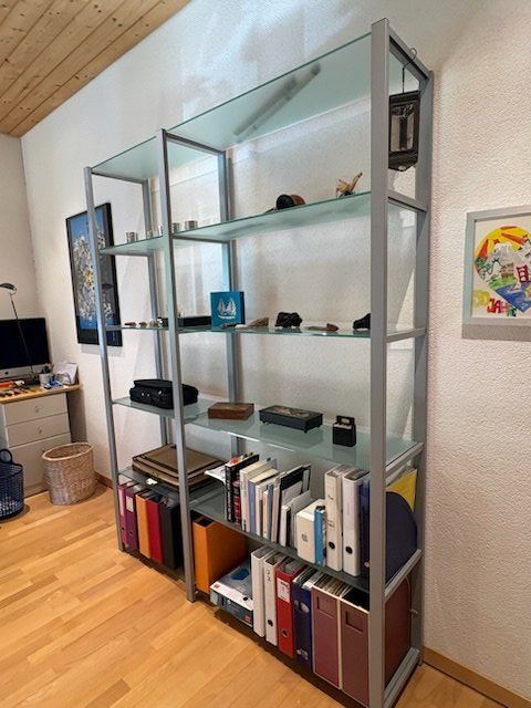 Scaffali: Regal Metall/Glas  200x156x35cm – Usato da Wallisellen venduto da Mf1000 1
