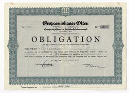 Ersparniskasse Olten - Obligation