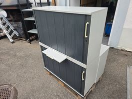 2er Werndl Lateralschrank ohne Schlüssel 120x44 H: 149cm 1.-