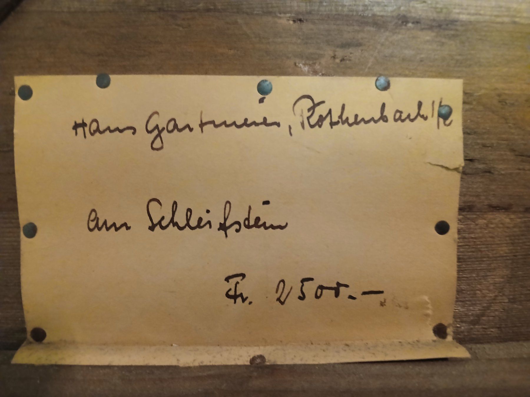Tableaux: Bild Hans Gartmeier – D'occasion à einsiedeln par Hegi_get_ready 2