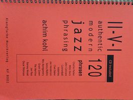 ACHIM KOHL GITTAREN LEHRMITTEL  ll V I  JAZZ Phrasing + CD