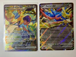 Pokemon Karten Hops Zacian ex.186/159 + Promo Zacian 198🇩🇪