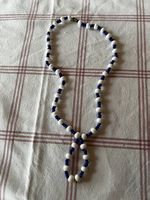 Kette blau/weiss