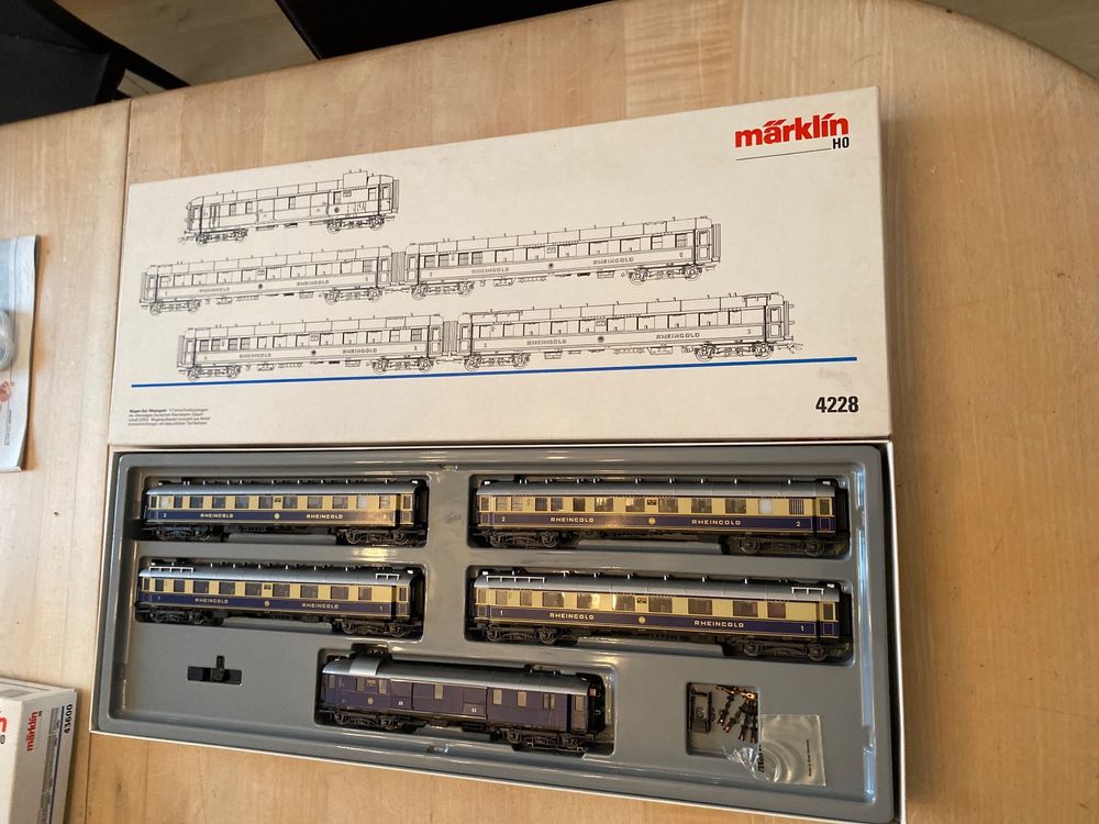JUEGO DE TREN, Märklin 4228 Rheingold 1900. Juguetes