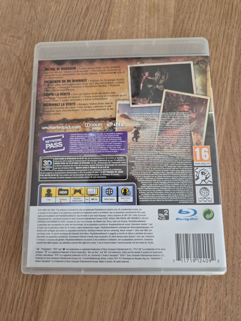 Sony Giochi: Uncharted 3 Drake's Deception (PS3) – Usato da Schneisingen venduto da jordan60078 1