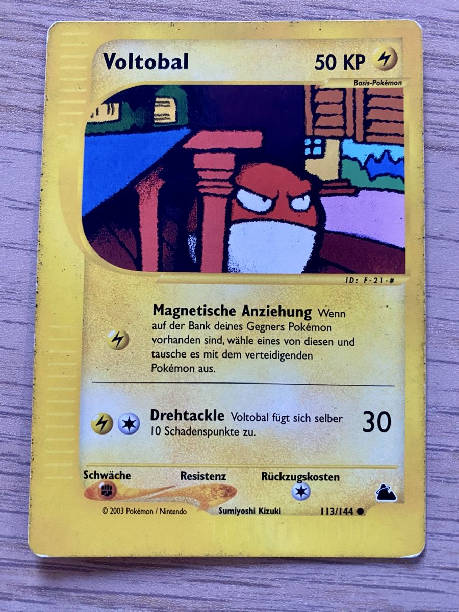 Pokémon Cartes à collectionner: Pokemon Karten Feurigel, Evoli, Lapras, Magnetilo, Voltobal – D'occasion à Haldenstein par lisipe 7