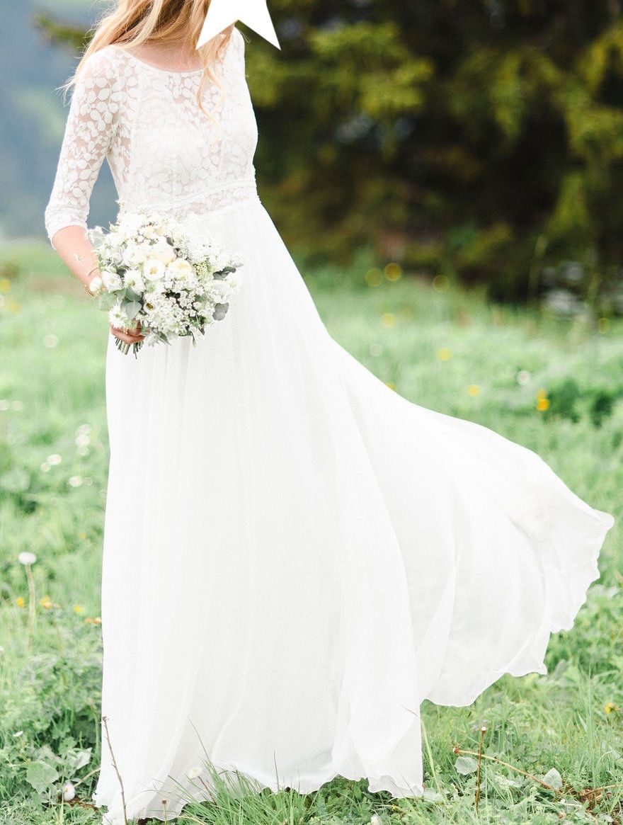 Kleider: Robe de mariée Rembo Styling dos ouvert 36-38 – Gebraucht aus Riaz von lae_w8v5 6