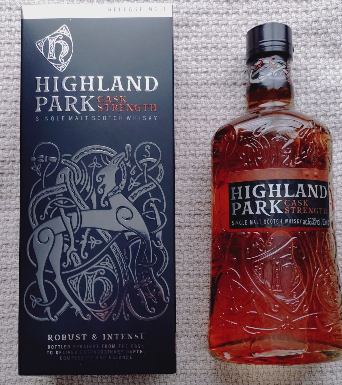 Highland Park Spirituosen: Highland Park Cask Strenght No.1 – Neu und originalverpackt aus Grüningen von Stargazer