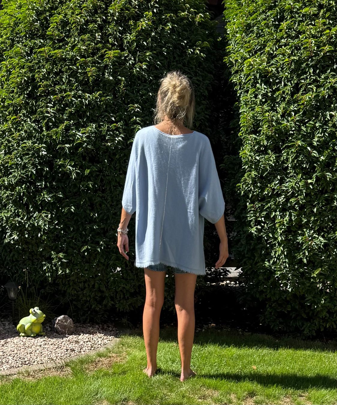 Henry Christ Maglioni & Felpe: Henry Christ Kaschmir Pullover Hellblau – Nuovo (secondo la descrizione) da Kerns venduto da osco01 1