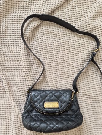 Marc Jacobs Black Quilted Leather Shoulder Bag -