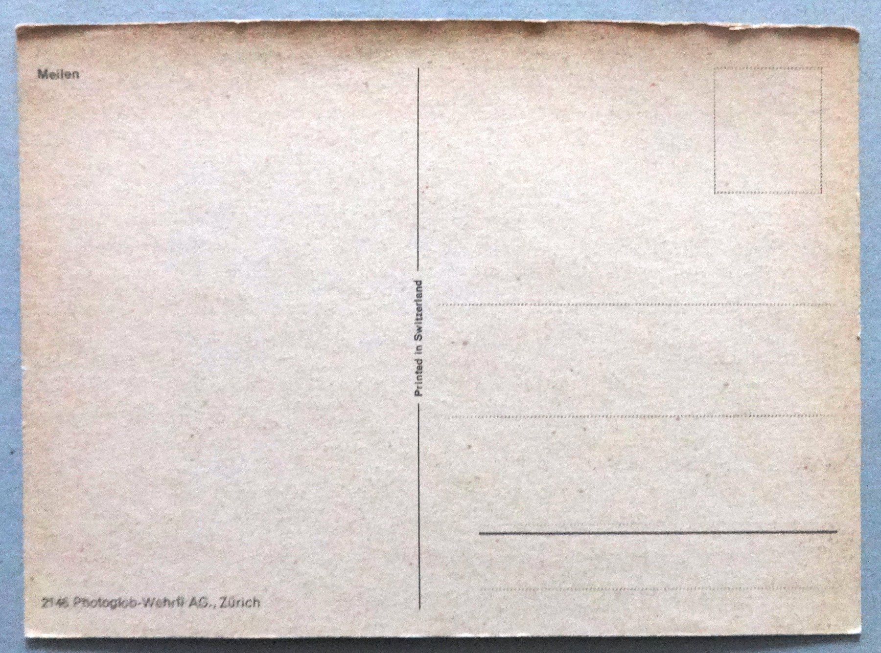 Cartes postales: Meilen – D'occasion à Fétigny par Billy2miny 1