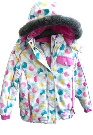 Gr. 110 116 ORCHESTRA Skijacke Winterjacke mit Schneefang