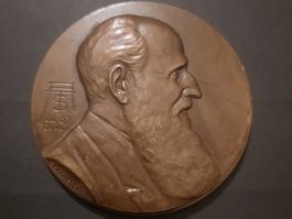 1939.ROUMANIE,MEDAILLE DE A.TZIGARA-SAMURCAS GRAND FORMAT