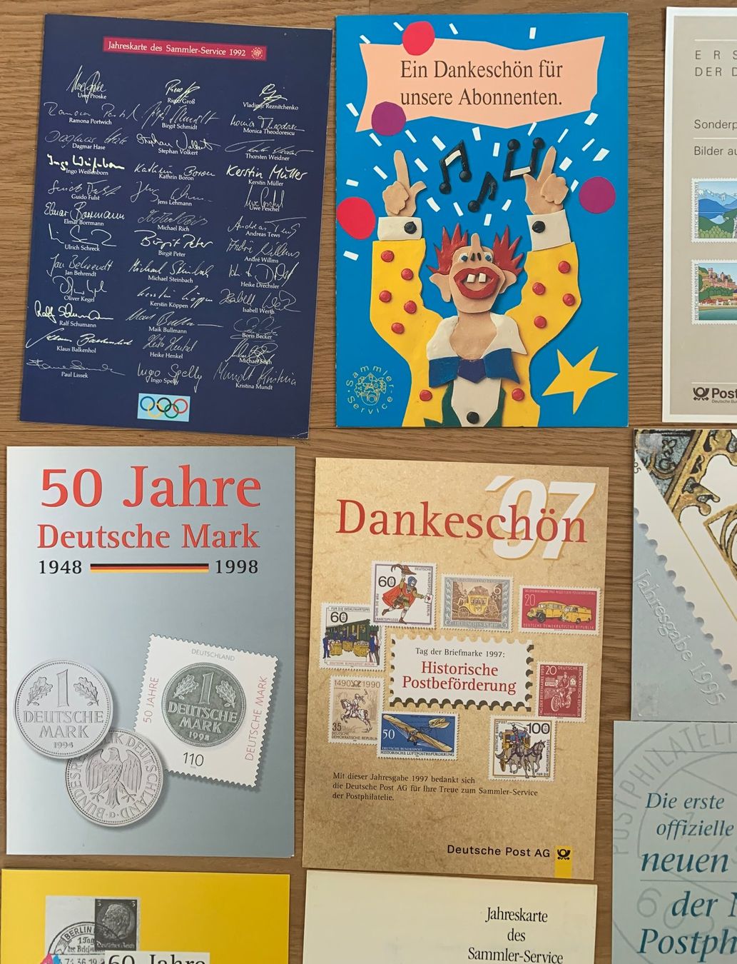 Tutti i francobolli: Abo-Geschenk der Deutschen Bundespost – Nuovo (secondo la descrizione) da olten venduto da otusan 1