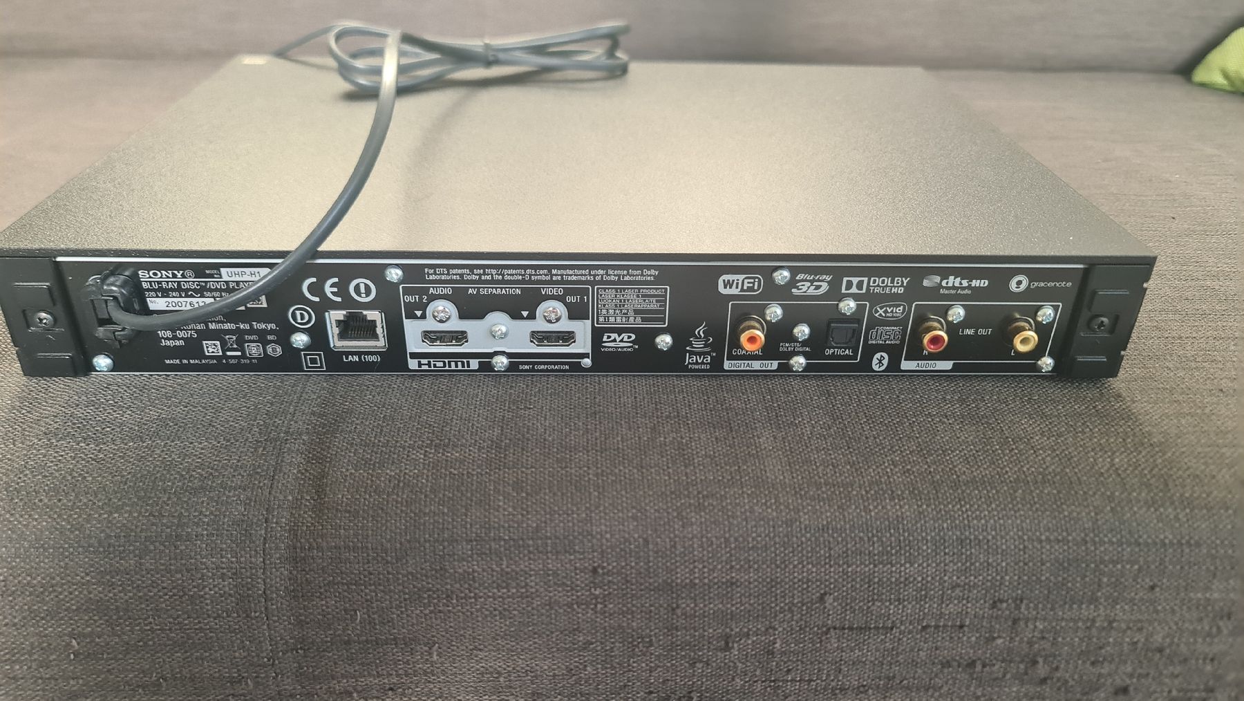 Sony Lettore multimediale & Streamer: Lecteur multimedia Sony UHPH1 – Usato da Biel/Bienne venduto da eca_79wj 1