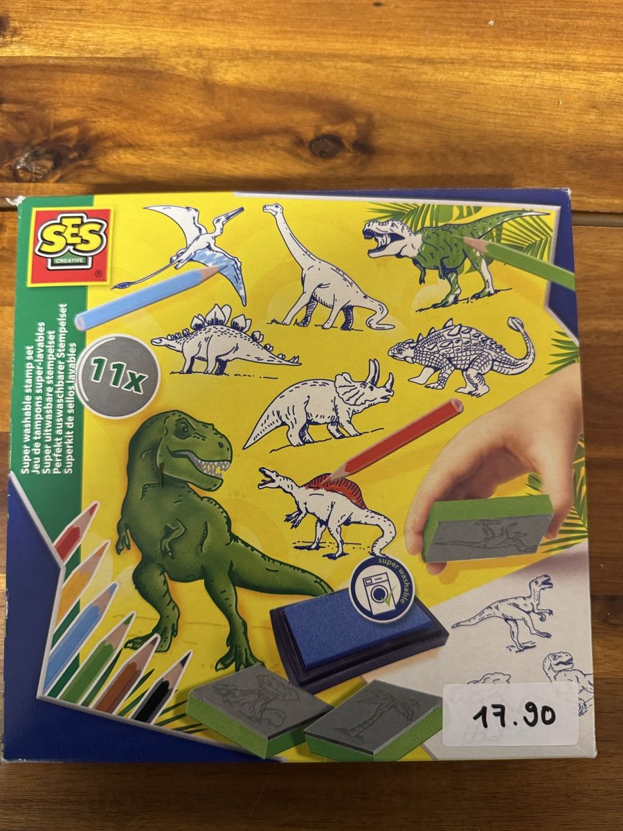 Timbri: SES Creative Dinosaurier Stempelset – Nuovo e nell'imballaggio originale da Wasterkingen venduto da GrhAli