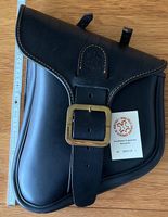 neue Harley Softail Leder Street bag