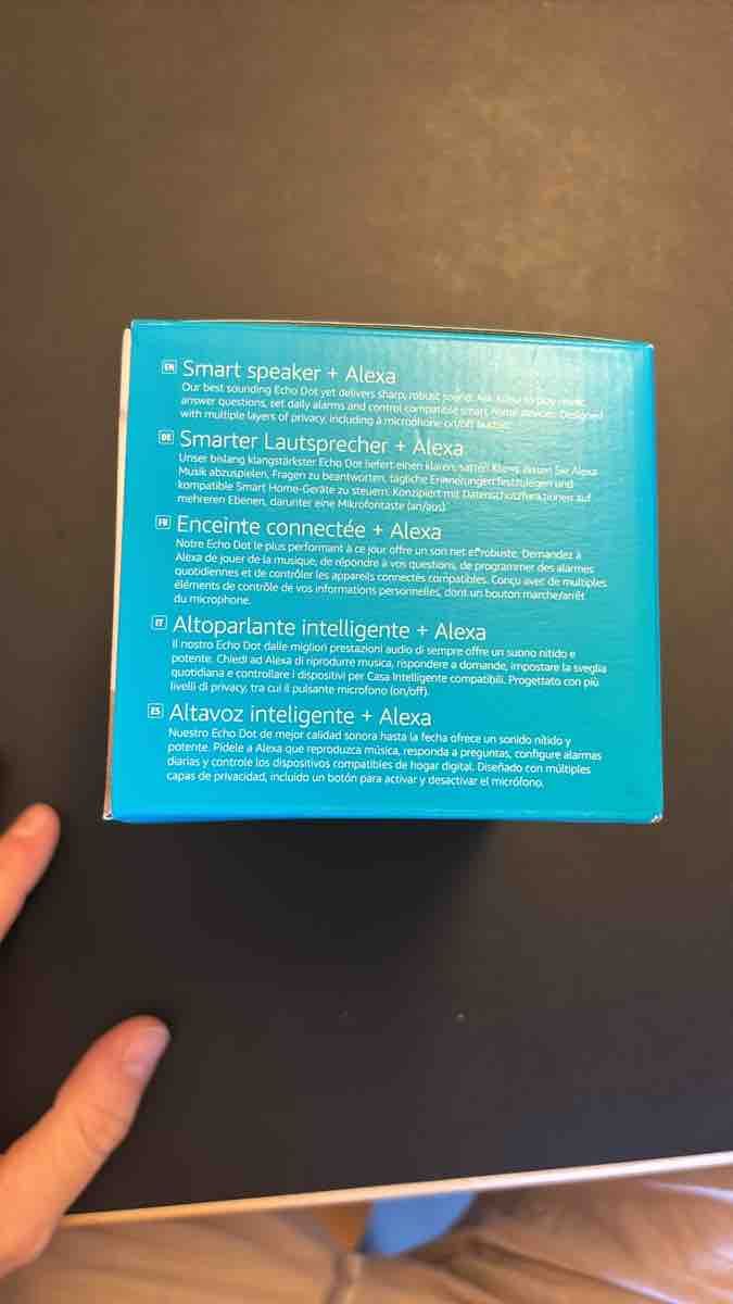 Amazon Lautsprecher: Altoparlante Amazon Echo Dot Bluetooth Nuovo – Neu und originalverpackt aus Zürich von Quesnay 1