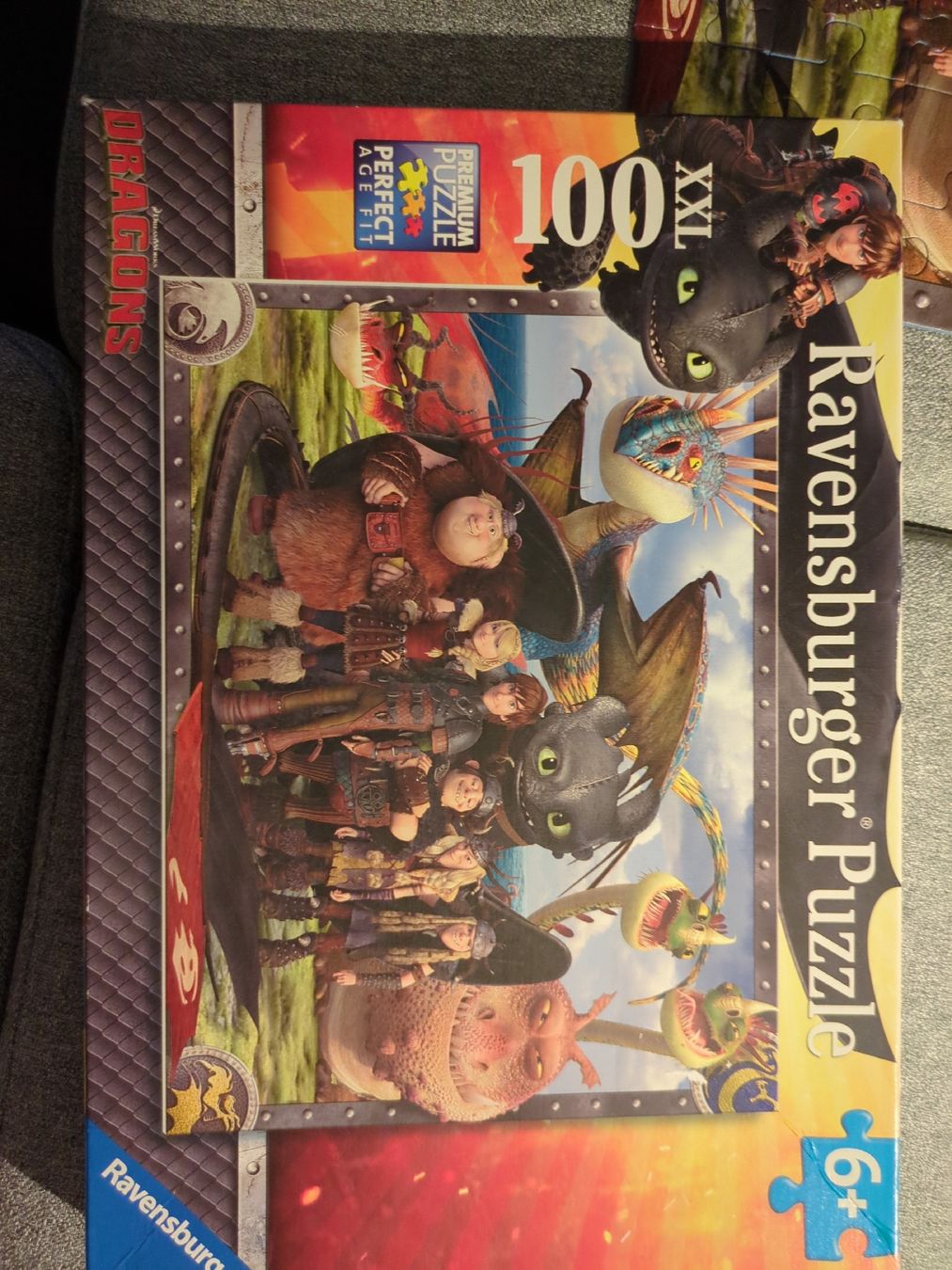 Ravensburger Puzzle: Puzzle Ohnezahn Dragons – Usato da Luzern venduto da reg_dq65 3