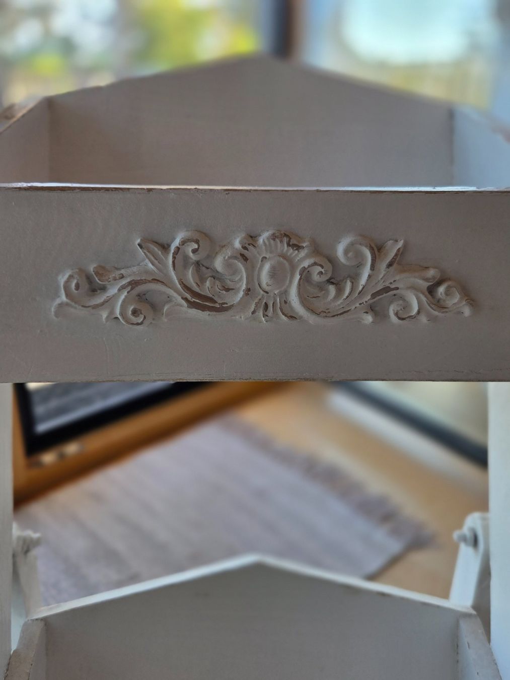 Altro per la casa: Weisse Shabby chic Blumentreppe / Etagere – Usato da Lostorf venduto da Mugi_82 2