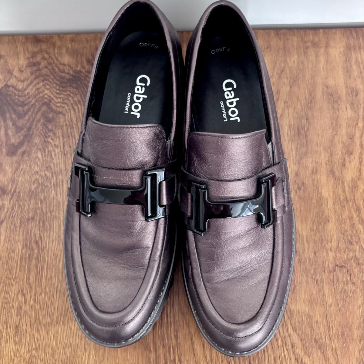 Gabor Damenschuhe: Gabor Halbschuhe in Metallic Braun – Neu (gemäss Beschreibung) aus Herzogenbuchsee von bir_52nf 1