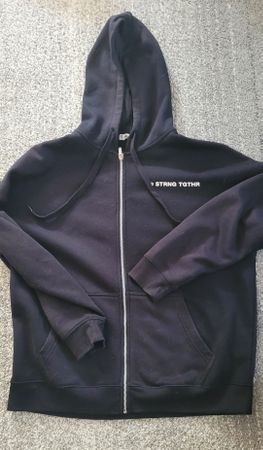 Sweat hoodie noir capuche