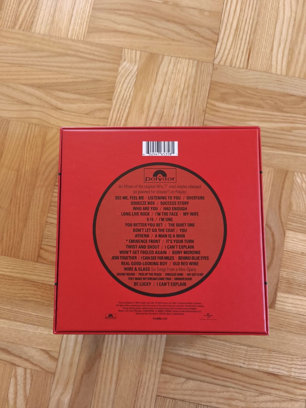 Dischi in vinile: The Who - The Polydor Singles 1975-2015 – Usato da Kandersteg venduto da digginblackpearlz 1