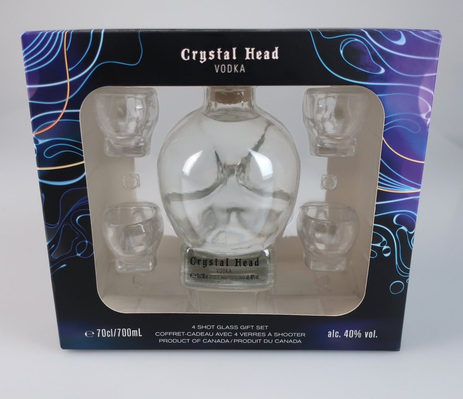 Bevande alcoliche: Geschenkbox Crystal Head Vodka – Nuovo e nell'imballaggio originale da Volketswil venduto da brockipfannenstil 1