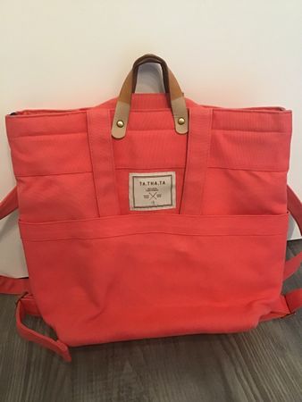 TA.THA.TA Canvas Shopper & Rucksack Koralle