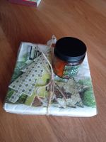 Servietten mit Duftkerze Cedar Forest Set neu