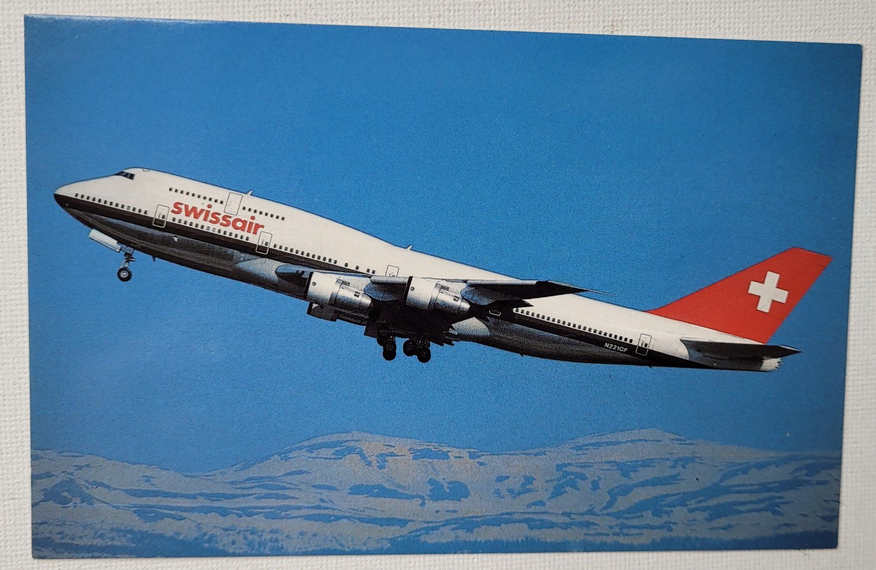 Cartoline postali: SWISSAIR – BOEING 747-357 – Nuovo (secondo la descrizione) da Neftenbach venduto da Mador6