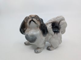 Dahl Jensen Copenhagen Porzellanfigur Hund
