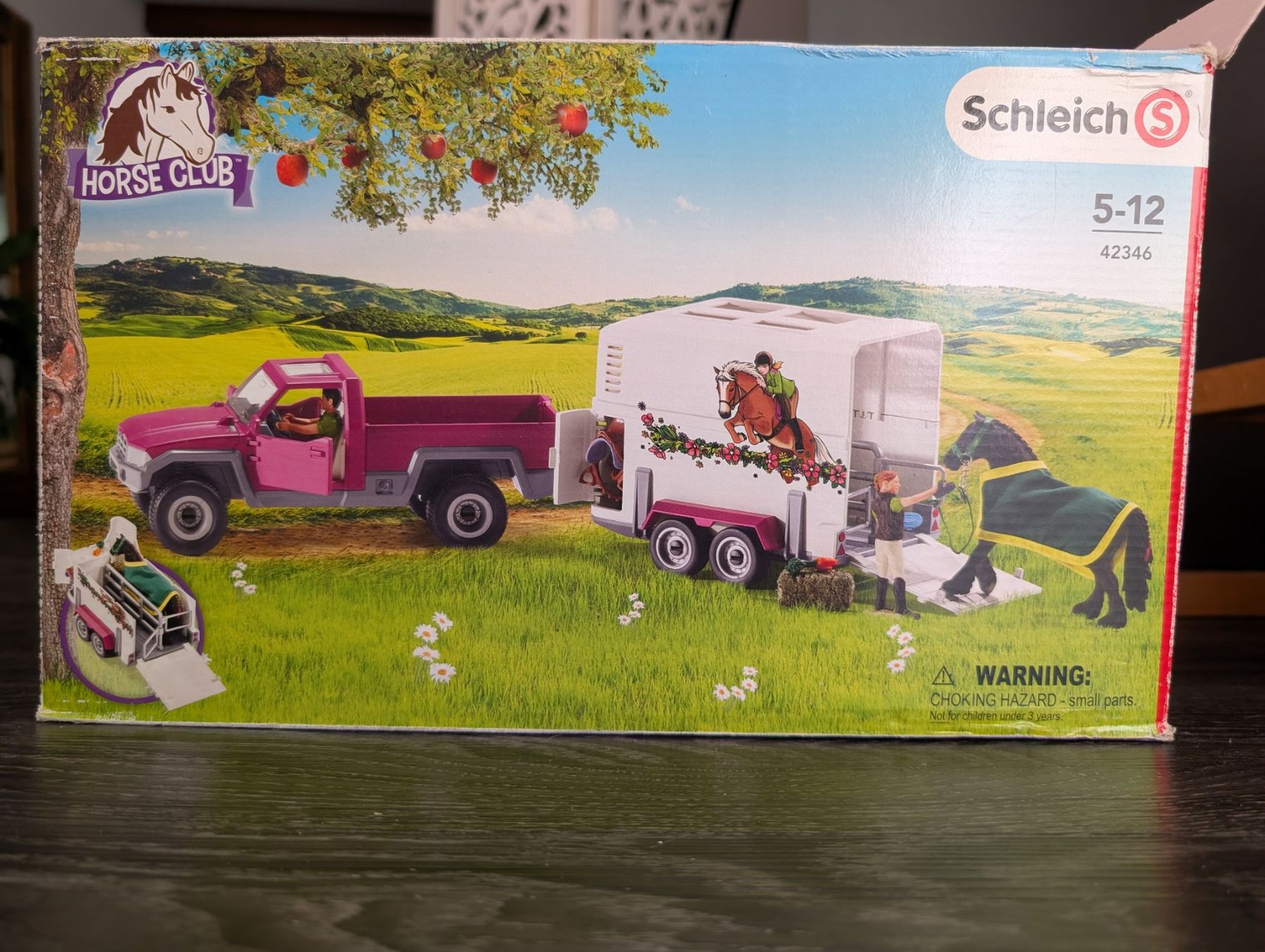 Schleich Spielzeuge: Schleich Pick-Up mit Pferdeanhänger – Gebraucht aus Bad Ragaz von Primzahl79