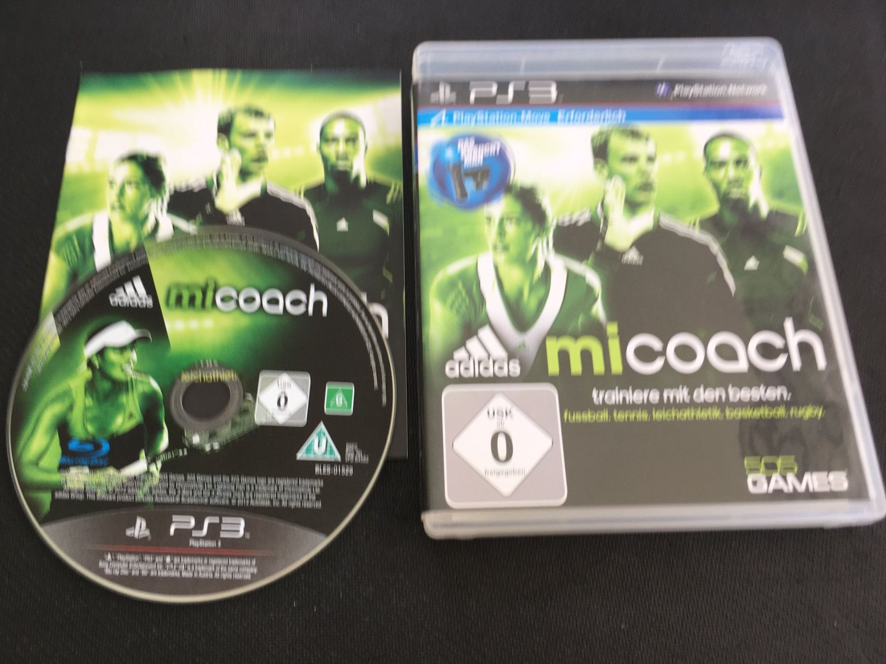 Sony Giochi: Adidas MiCoach - Playstation 3 / PS3 – Usato da St.Gallen venduto da Punktchen01