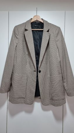 Blazer kariert Gr. 48, leicht gefüttert, top Zustand!