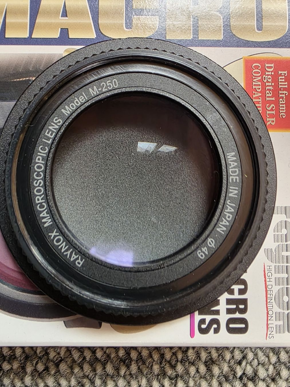 Obiettivi: Raynox Super Macro Conversion Lens DCR-250 – Usato da Oberiberg venduto da Obi1073 5