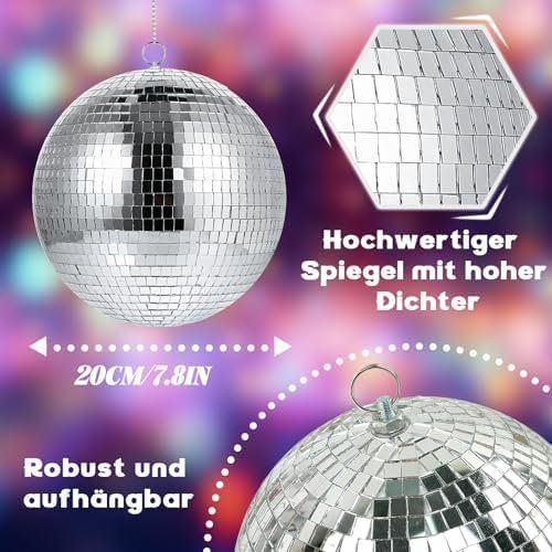 Alle Dekorationen: Discokugel 20cm – Neu und originalverpackt aus Hundwil von Equiply 2