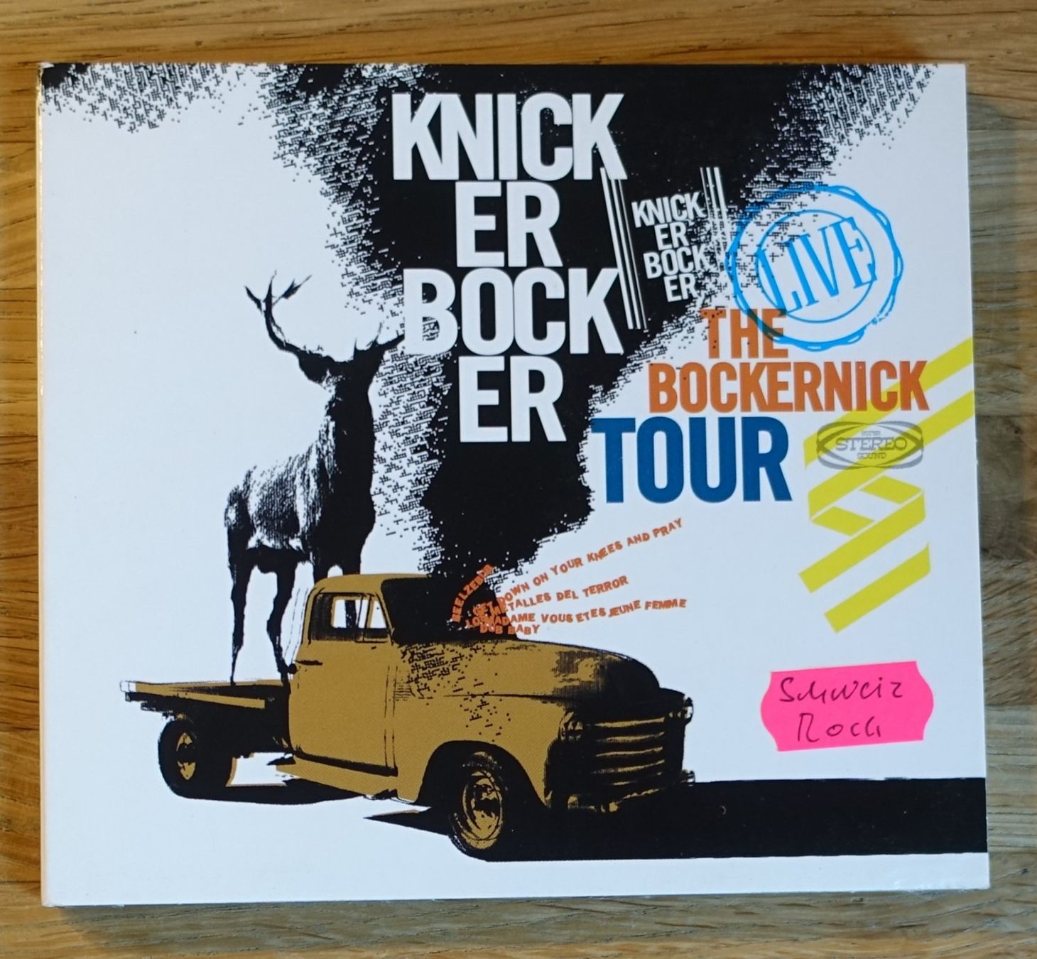 CD: Knickerbocker Live The Bockernick Tour - D22 – Usato da Sessa venduto da discoverymedia