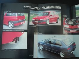 Prospekt NOVITEC Alfa Romeo 145/146 Tuning 1999