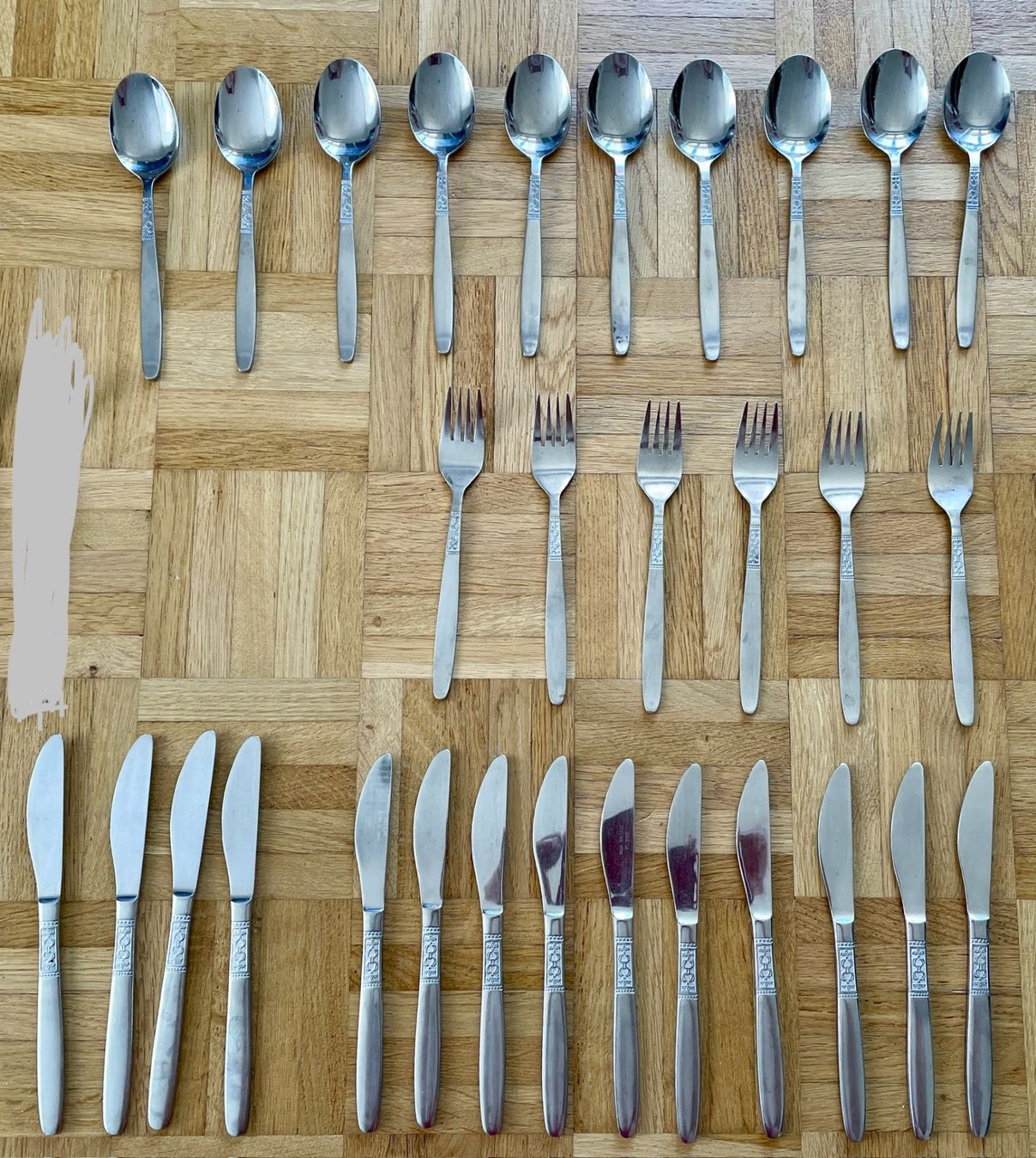 Instrumenten-& Notenständer: Besteckset 30-teilig – Gebraucht aus Gümligen von soleil149